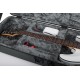Gator TSA öntött műanyag keménytok elektromos gitárhoz beépített LED világítással