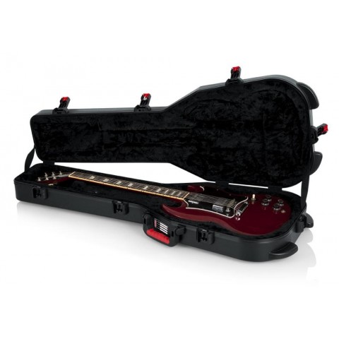 Gator TSA öntött műanyag keménytok SG fazonú elektromos gitárhoz