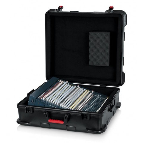 Gator TSA öntött műanyag keménytok keverőpulthoz vagy kellékekhez TSA reteszekkel 19"x21"x8"