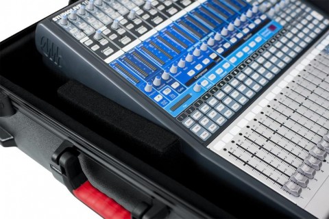 Gator TSA öntött műanyag keménytok keverőpulthoz vagy kellékekhez TSA reteszekkel 22"x25"x8"