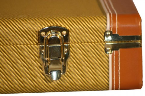 Gator Electric Guitar Deluxe Wood Case Tweed