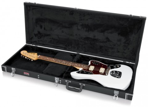 Gator Deluxe fa keménytok Jaguar és Jazzmaster fazonú elektromos gitárhoz