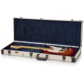 Gator Deluxe fa keménytok elektromos gitárhoz elegáns vintage külső bézs