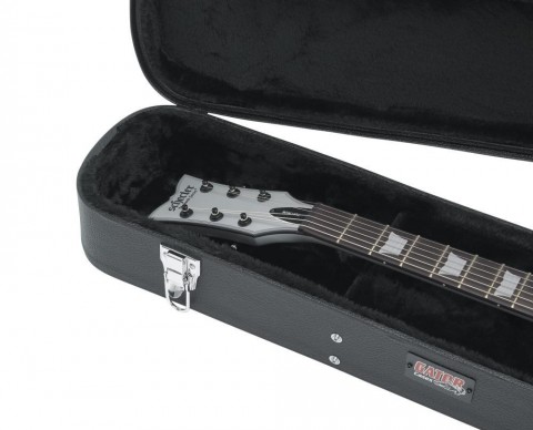 Gator Deluxe fa keménytok Les Paul fazonú elektromos gitárhoz Gator Deluxe fa keménytok Les Paul fazonú elektromos gitárhoz