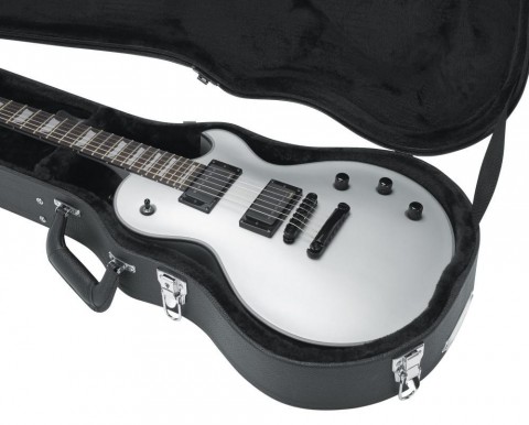 Gator Deluxe fa keménytok Les Paul fazonú elektromos gitárhoz Gator Deluxe fa keménytok Les Paul fazonú elektromos gitárhoz