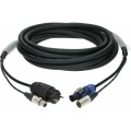 Klotz audio és táp 3G1.5 hibrid kábel XLR 3p + Schuko => powerCON - 5m