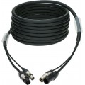 Klotz DMX és táp 3G1.5 hibrid kábel XLR 3p + powerCON TRUE1 - 10m