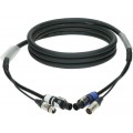 Klotz audio és táp 3G2.5 hibrid kábel XLR 3p + powerCON - 2m