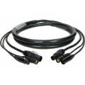 Klotz hibrid kábel etherCON + XLR 3p + powerCON TRUE1 - opcionális teljes IP65 - 50m