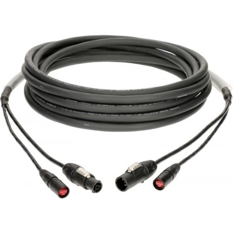 Klotz CAT5e és táp 3G1.5 hibrid kábel 1 x etherCON + powerCON TRUE1 - 30m