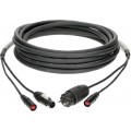 Klotz CAT5e és táp 3G1.5 hibrid kábel 1 x etherCON + Schuko => powerCON TRUE1 - 30m
