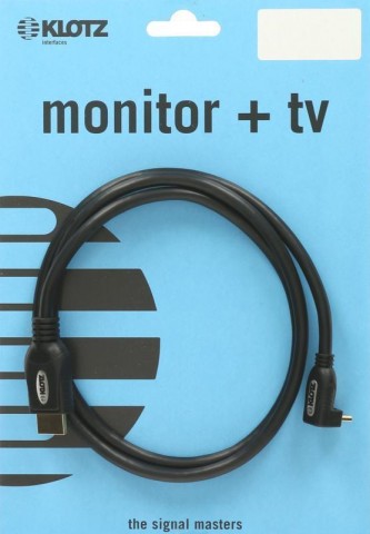 Klotz HDMI kamera összekötő kábelek - 1m