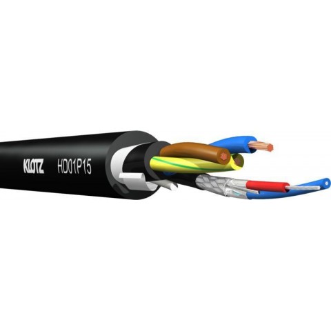 Klotz hibrid kábel 1 x digitális 110 Ohm + teljesítmény 1,5 mm²