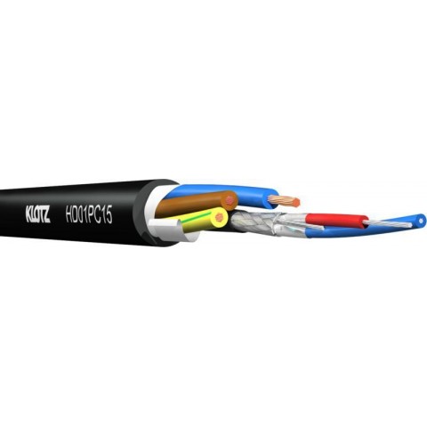 Klotz hibrid kábel - kompakt 1 x digitális 110 Ohm + teljesítmény 3 x 1,5 mm²