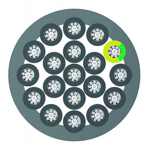 PROEL Erősáramú csoportkábel 19x2,5mm lángálló (méret igény szerint) PROEL Erősáramú csoportkábel 19x2,5mm lángálló (méret igény szerint)