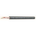 PROEL Mikrofonkábel(2 x 0,22 mm2), fekete, PVC Ø 6,50 mm (100m-es bund)