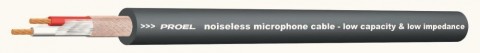 PROEL Mikrofonkábel(2 x 0,22 mm2) fekete PVC Ø 6,50 mm (100m-es bund) PROEL Mikrofonkábel(2 x 0,22 mm2) fekete PVC Ø 6,50 mm (100m-es bund)