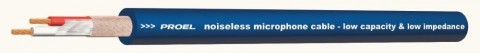 PROEL Mikrofonkábel(2 x 0,22 mm2) kék PVC Ø 6,50 mm (100m-es bund)