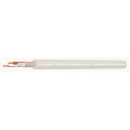 PROEL Mikrofonkábel(2 x 0,22 mm2), fehér, PVC Ø 6,50 mm (100m-es bund)