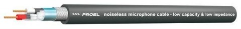 PROEL Mikrofonkábel(2x0,22 mm2) fekete PE Ø 7,00 mm O.F.C. (100m-es bund) PROEL Mikrofonkábel(2x0,22 mm2) fekete PE Ø 7,00 mm O.F.C. (100m-es bund)