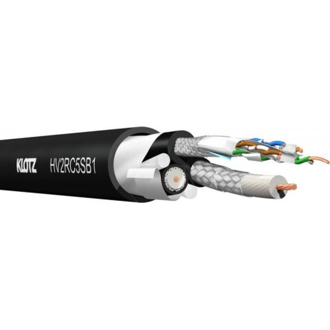 Klotz mobil hibrid kábel 2 x HD-SDI videó + RamCAT5-solid