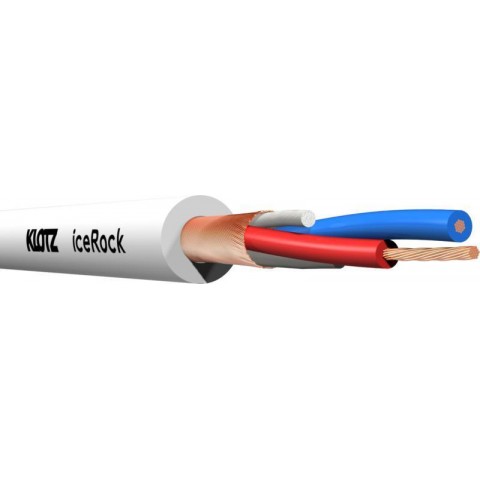 Klotz M1 pro mikrofonkábel 2 x 0,22 mm² - fehér - PVC - 100m