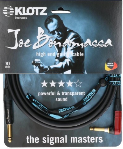 Klotz Joe Bonamassa csúcsminőségű gitárkábel - 3m