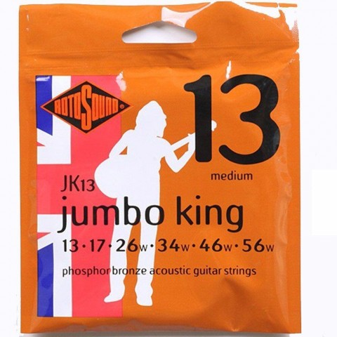 Rotosound Akusztikus gitár húrkészlet foszfor-bronz 13 17 26 34 46 56