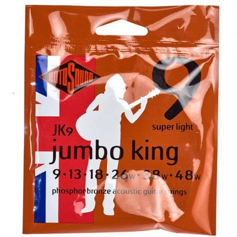 Rotosound Akusztikus gitár húrkészlet foszfor-bronz 9 13 18 26 38 48