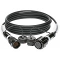 Klotz PolyLIVE - RMP 25p mama/papa 8-cs. analóg csoportkábel - PVC - 3m