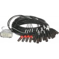 Klotz PolyLIVE - FSD HAN® 40p mama - 16x XLR papa / 4x XLR mama 20-cs. analóg fanout - PVC - 10m
