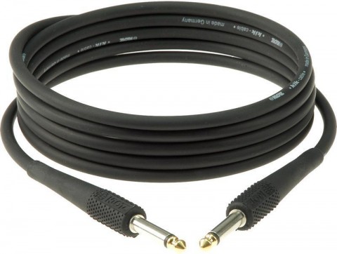 Klotz pro hangszerkábel aranyozott véggel - 3m