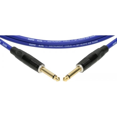 Klotz profi hangszerkábel fém Klotz Jack-kel - 6m