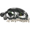 Klotz PolyLIVE - RMP 54p mama - 16x XLR papa 16-cs. analóg fanout - PVC - 15m