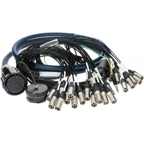Klotz PolySTAR - RMP 85p mama - 24x XLR papa 24-cs. analóg fanout - PUR - 6m