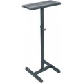PROEL Monitor-Hangfal állvány, H talp fekete, m: 830-1320 mm tálca: 470 x220 mm, max: 60 kg
