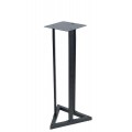 PROEL Monitor-Hangfal állvány, Háromszög talp fekete, m: 1055 mm tálca: 280 x280 mm, max: 45 kg