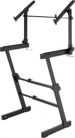 Hercules Billentyű állvány Z-tipusú 2 hangszerhez 130 kg kapacitás