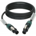 Klotz 4 x 2,5 mm² hangfalkábel PVC speakON 4p mama/mama műanyag burkolattal (NL4FXX) - 7m