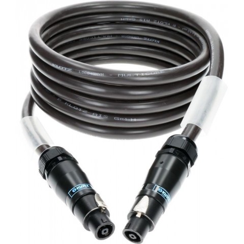 Klotz 8 x 4,0 mm² hangfalkábel eXtreme PVC speakON 8p mama/mama Klotz fém burkolat - 30m