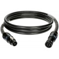 Klotz 8 x 4,0 mm² hangfalkábel PUR speakON 8p mama/papa Klotz fém burkolat - 15m