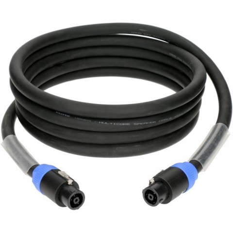 Klotz 8 x 4,0 mm² hangfalkábel PVC speakON 8p mama/mama műanyag burkolattal - 30m
