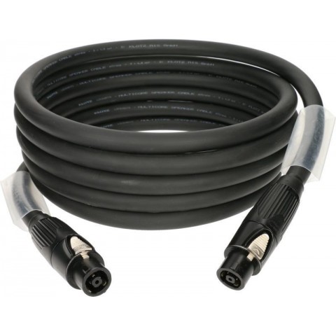 Klotz 8 x 4,0 mm² hangfalkábel eXtreme PVC speakON 8p mama/mama fém burkolattal - 5m