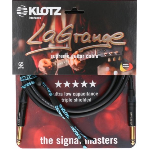 Klotz LaGrange supreme gitárkábel - 4,5m