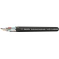 PROEL Hibrid kábel CAT5e + 1db AES/EBU, fekete