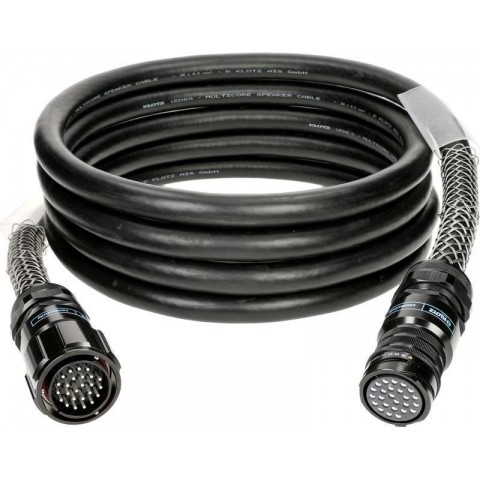 Klotz 24 x 4,0 mm² hangfalkábel eXtreme PVC PA-COM® 25p mama/papa ezüstözött érintkezőkkel - 15m