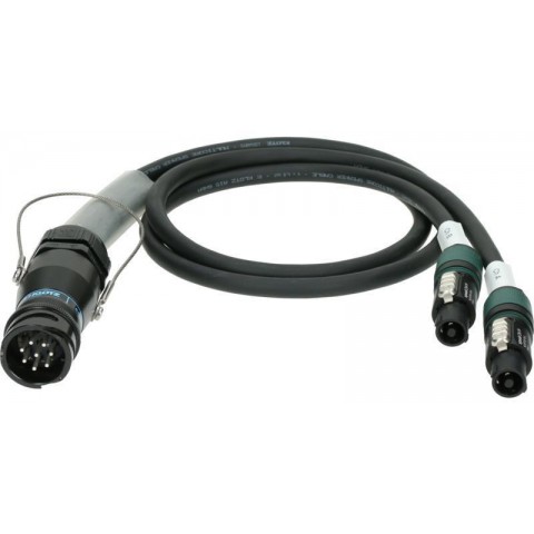 Klotz SPUTNIK L-Acoustics DOFILL adapter PA-COM® 8p papa - 2 x speakON 4p mama - 3m