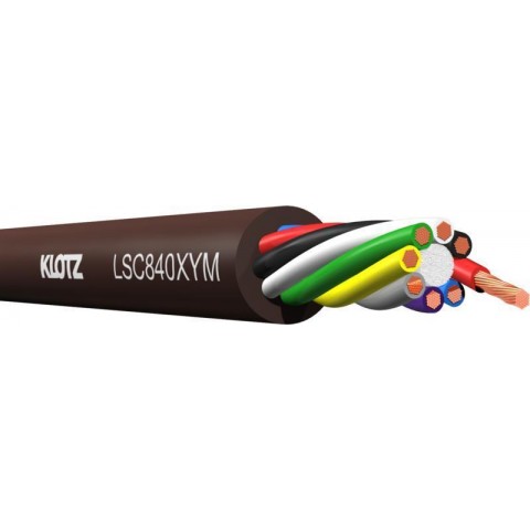 Klotz 8 x 4,0 mm² multicore hangfalkábel - PVC - 15m