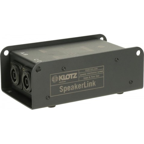 Klotz SpeakerLink hangszóróelosztó rendszer speakON 8p papa - 2 x speakON 4p papa