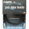 Klotz OT2000 ultra flexibilis DMX kábel XLR 5p mama/papa nikkel (3 pin bekötve) Klotz - 10m